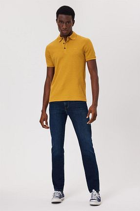 تیشرت زرد مردانه رگولار Lee Cooper - کد 677534492