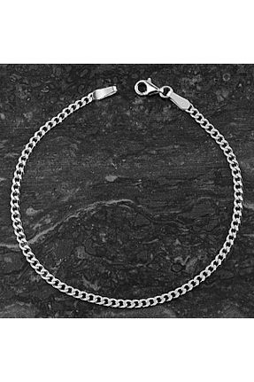 دستبند نقره سفید زنانه 925 عیار Huarz Gümüş - کد 34195114