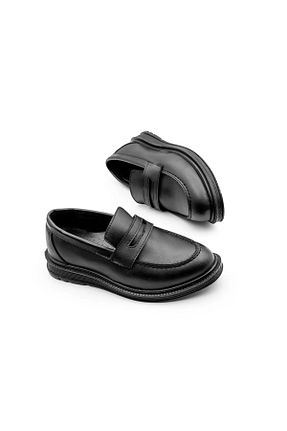 کفش کلاسیک مشکی بچه گانه پاشنه کوتاه (1 - 4 سانتی متر) FootLux - کد 854111620