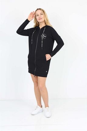 تونیک مشکی زنانه بافتنی Banadamoda - کد 232042411