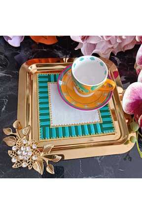 سرویس آمریکائی سبز مربع LASETU - کد 854119166