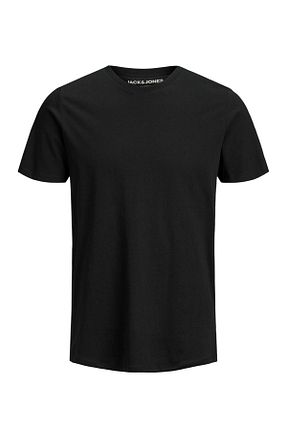 تیشرت مشکی مردانه رگولار Jack & Jones - کد 210806372