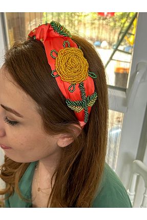 تاج نارنجی زنانه ByMerve - کد 684563936