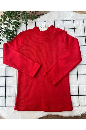 بادی قرمز بچه گانه یقه دوچرخه tunays shopping - کد 788478130