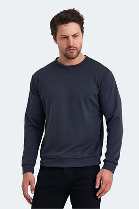 سوئیشرت اسپرت طوسی مردانه رگولار Slazenger - کد 854251975
