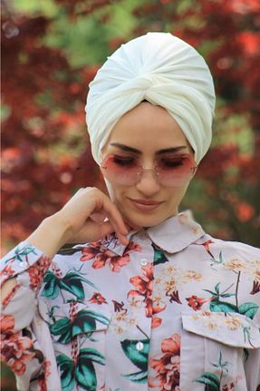 کلاه شنای حجاب نباتی زنانه Sahra Şal Dünyası - کد 45286086