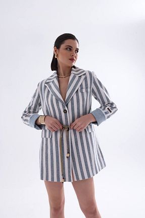 کت سرمه ای زنانه Blazer Butik - کد 854311580