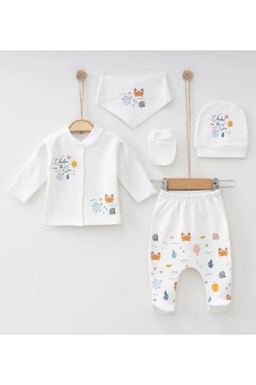 بعد از زایمان سفید بچه گانه پنبه ای limebabies - کد 754210554