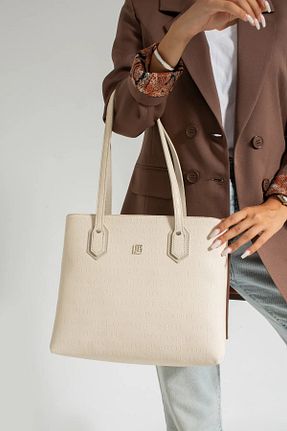 کیف دوشی بژ زنانه چرم مصنوعی Just Polo - کد 854376081