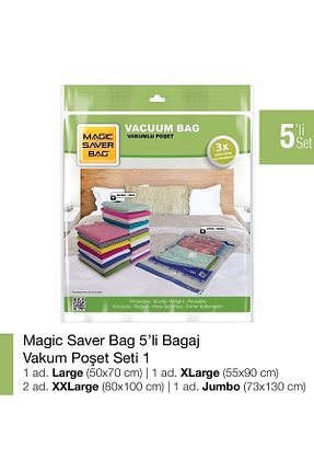 خورجین نارنجی پلی آمید Magic Saver Bag - کد 31526016