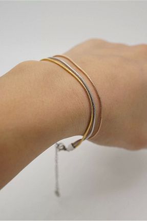 دستبند استیل (فولاد) رنگی زنانه استیل ضد زنگ AtagülCollection - کد 834219196