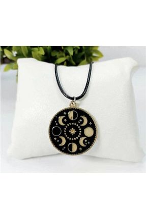 گردنبند جواهر مشکی زنانه پوشش لاکی Redboxbutik - کد 225403112