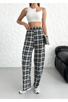 پائین تنه راحتی مشکی زنانه مخلوط پلی استر Babelook - کد 789706115