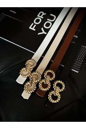 کمربند رنگی زنانه چرم مصنوعی Fiori - کد 813443924
