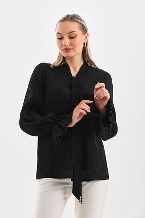 بلوز سایز بزرگ مشکی زنانه سایز بزرگ Loom Boutique - کد 812950226