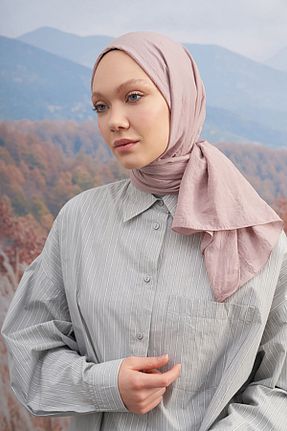 شال قهوه ای زنانه پلی استر ARMANDA - کد 848442271