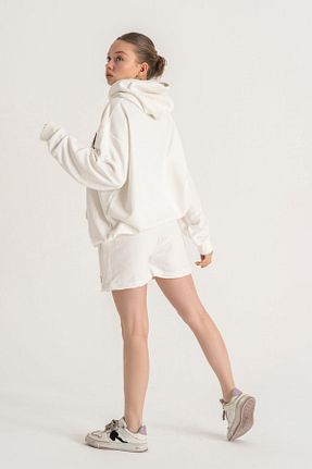 ست گرمکن سفید زنانه پنبه ای Butik - کد 854452400