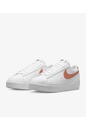 کفش اسنیکر سفید زنانه بند دار Nike - کد 707880439