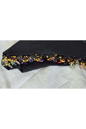 روسری مشکی پنبه ای Galibarda - کد 854521679