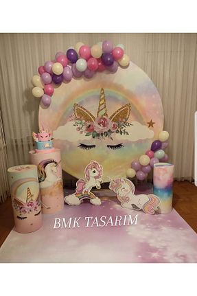 تزئینات جشن تولد bmk tasarım - کد 347273376