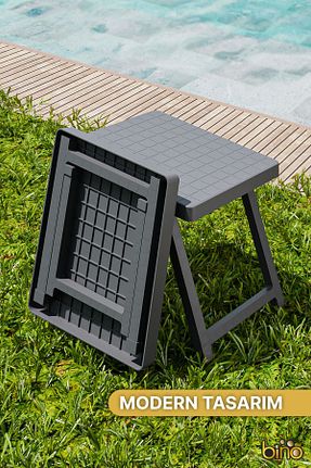 میز کمپ مشکی پلاستیک Bino - کد 854423852