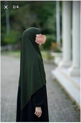 شال سبز زنانه Medine İpeği Nilbutik - کد 854551852