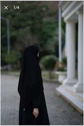 شال مشکی زنانه Medine İpeği Nilbutik - کد 854551836