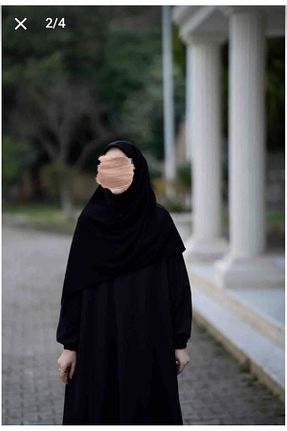 شال مشکی زنانه Medine İpeği Nilbutik - کد 854551836