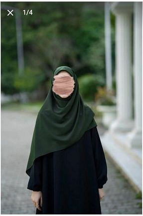 شال سبز زنانه Medine İpeği Nilbutik - کد 854551852