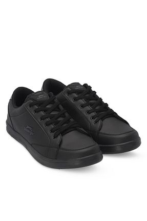 کفش اسنیکر مشکی مردانه بند دار Slazenger - کد 854600948