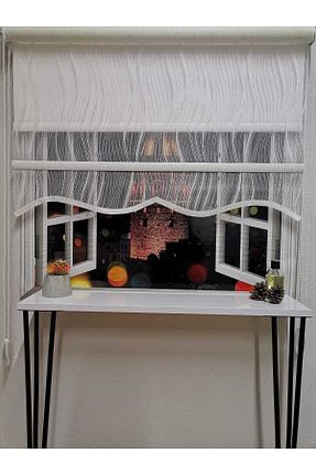 پرده کشوئی سفید Zebra İREMKARAHOME - کد 461839328