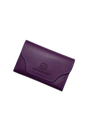 کیف پول بنفش زنانه ابعاد کوچک Womancraft - کد 806463525