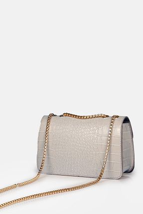 کیف دوشی طوسی زنانه چرم مصنوعی Stilgo - کد 854672693