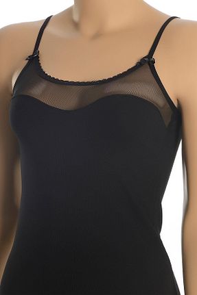 رکابی مشکی زنانه پنبه ای Öts - کد 67164824