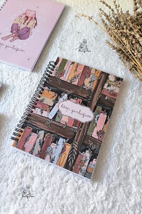 دفتر قهوه ای Sert Flowery Paper - کد 854678255