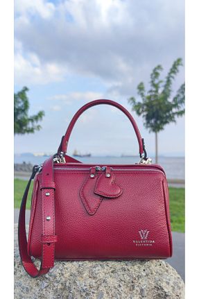 کیف دستی قرمز زنانه سایز متوسط valentina victoria - کد 854752990