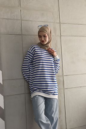 تونیک سرمه ای زنانه تریکو SEVENLINE - کد 805599116