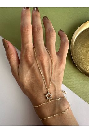 شاهمران جواهر طلائی زنانه روکش طلا ringbox - کد 846776724