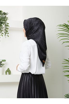 روسری مشکی پنبه پلی استر Golden Rose - کد 854823015