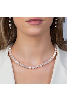 گردنبند مروارید سفید ucuzakapinda - کد 782536907