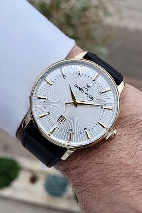 ساعت مچی مشکی زنانه 43 میلی متر Daniel Klein - کد 456359780