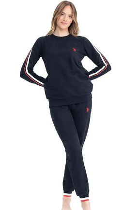 ست لباس راحتی سرمه ای زنانه ساده U.S. Polo Assn. - کد 854412792