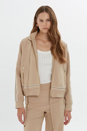 رویه بژ زنانه Fitted GIZIA - کد 854421414