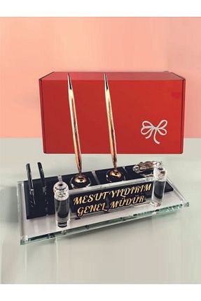 لوازم جانبی اداری طوسی MERTKRİSTAL - کد 679858827