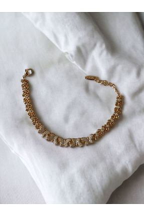 دستبند استیل (فولاد) صورتی زنانه استیل ضد زنگ İNN JEWELLERY - کد 782985276