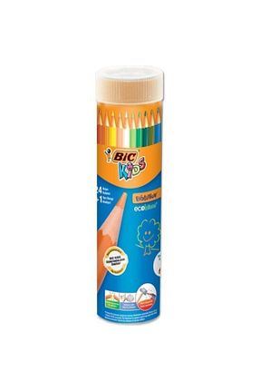 مداد رنگی خشک صورتی Bic - کد 47572856