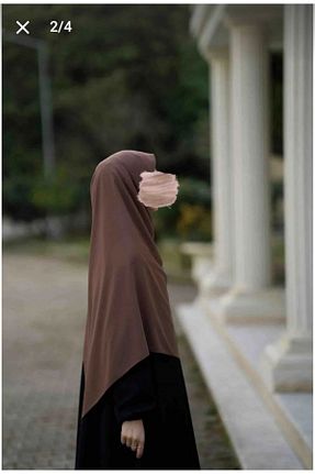 شال قهوه ای زنانه Medine İpeği Nilbutik - کد 854551857