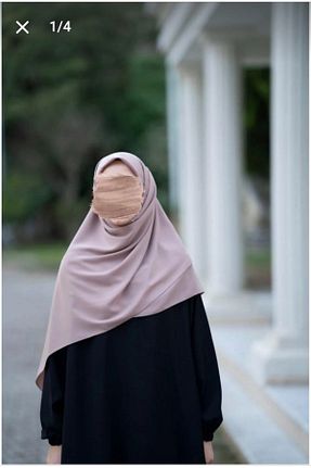 شال طوسی زنانه Medine İpeği Nilbutik - کد 854551818
