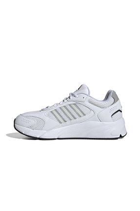 کفش اسنیکر سفید زنانه بند دار adidas - کد 854661308