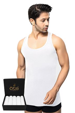 رکابی سفید مردانه %100 پنبه Öts - کد 320279366